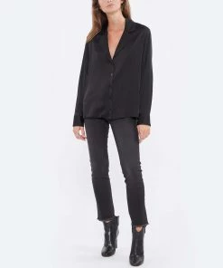 Golden Goose Bottines à Talons Kelsey Cuir Noir 21 Golden Goose Bottines à Talons Kelsey Cuir Noir -Golden Goose-boutique golde look20220906 267