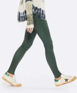 Golden Goose Baskets Superstar Cuir Crème Léopard Vert -Golden Goose-boutique golde look20220906 481