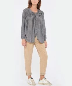 Golden Goose Baskets Superstar Cuir Blanc Violet Pétrole -Golden Goose-boutique golde look20220907 718