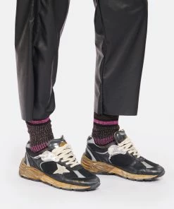 Golden Goose Baskets Running Dad Cuir Noir Argenté 13 Golden Goose Baskets Running Dad Cuir Noir Argenté -Golden Goose-boutique golde look20220907 75