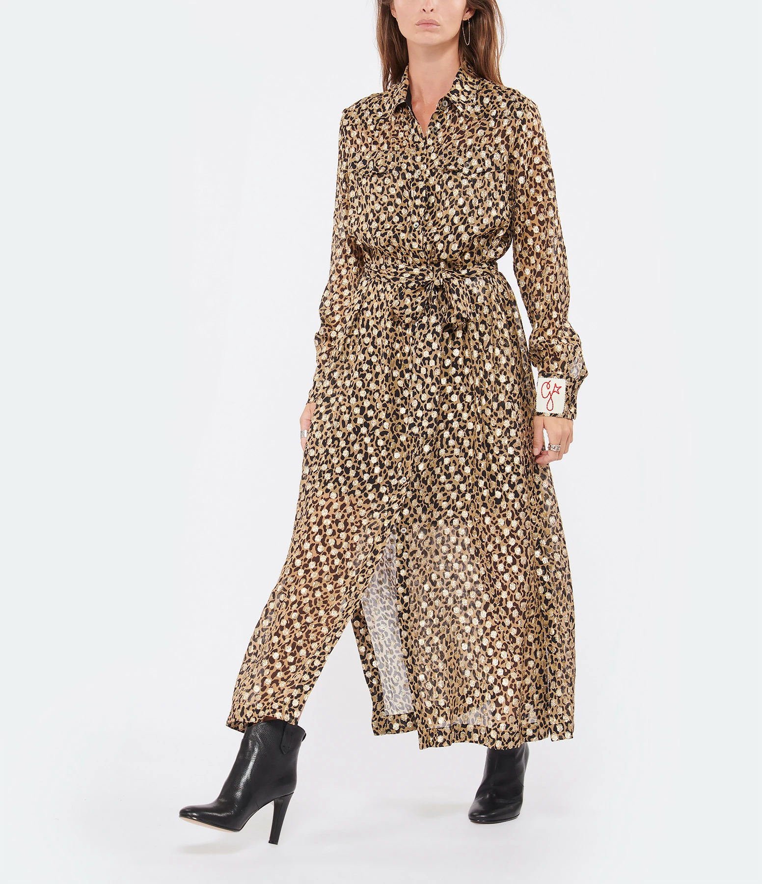 Golden Goose Bottines à Talons Kelsey Cuir Noir 13 Golden Goose Bottines à Talons Kelsey Cuir Noir – Image 11