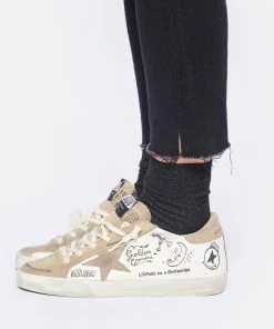 Golden Goose Baskets Superstar Sérigraphié Cuir Blanc Taupe 22 Golden Goose Baskets Superstar Sérigraphié Cuir Blanc Taupe -Golden Goose-boutique golde look20221102 340