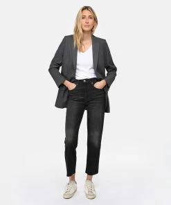 Golden Goose Baskets Superstar Cuir Blanc Gris Noir -Golden Goose-boutique golde look20230111 305