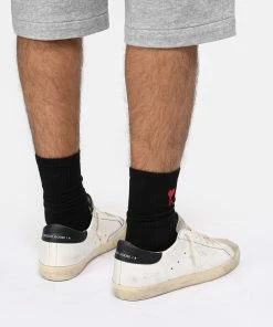 Golden Goose Baskets Homme Superstar Cuir Blanc Noir -Golden Goose-boutique golde look20230116 350