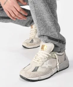 Golden Goose Baskets Homme Running Dad Cuir Suédé Beige 12 Golden Goose Baskets Homme Running Dad Cuir Suédé Beige -Golden Goose-boutique golde look20230116 41