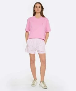 Golden Goose Baskets Superstar Cuir Crème Mauve Noir -Golden Goose-boutique golde look20230118 194