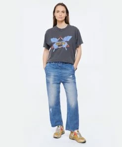Golden Goose Baskets Running Dad Star Cuir Doré -Golden Goose-boutique golde look20230131 132
