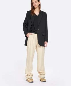 Golden Goose Baskets Running Dad Star Cuir Doré -Golden Goose-boutique golde look20230203 367