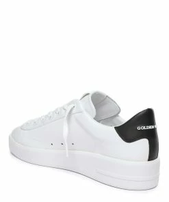 Golden Goose Baskets Pure Star Cuir Blanc Noir -Golden Goose-boutique golde185133 pck20191202 3 2 1