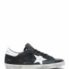 Golden Goose Baskets Superstar Cuir Noir Blanc -Golden Goose-boutique golde25921 pck20200610 1 1