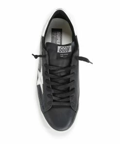 Golden Goose Baskets Homme Superstar Cuir Noir Blanc -Golden Goose-boutique golde25921 pck20200610 2