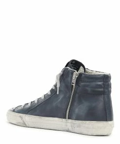 Golden Goose Baskets Homme Slide Classic Cuir Clous Noir -Golden Goose-boutique golde25994 pck20200629 3 1