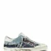 Golden Goose Baskets Homme Superstar Cuir Denim Bleu Clair Blanc -Golden Goose-boutique golde30404 pck20210318 1