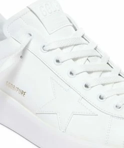 Golden Goose Baskets Homme Pure Star Cuir Blanc Noir -Golden Goose-boutique golde30426 pck20210212 4