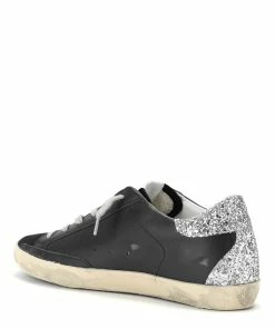 Golden Goose Baskets Superstar Cuir Suédé Glitter Blanc Argenté 11 Golden Goose Baskets Superstar Cuir Suédé Glitter Blanc Argenté -Golden Goose-boutique golde30456 pck20201119 3