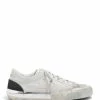 Golden Goose Baskets Homme Superstar Cuir Suédé Signature Blanc Argenté