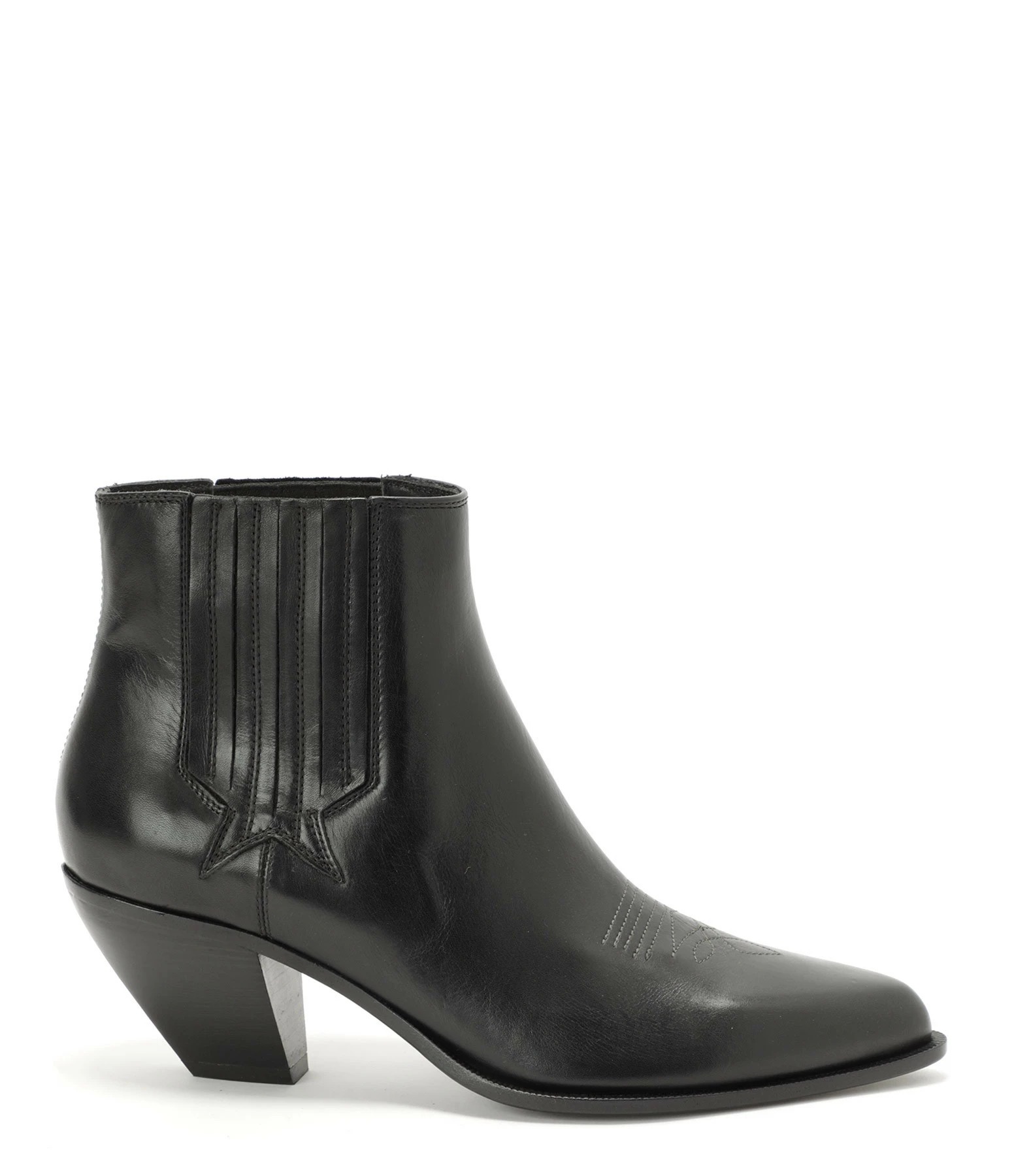 Golden Goose Bottines Sunset Cuir Noir 3 Golden Goose Bottines Sunset Cuir Noir