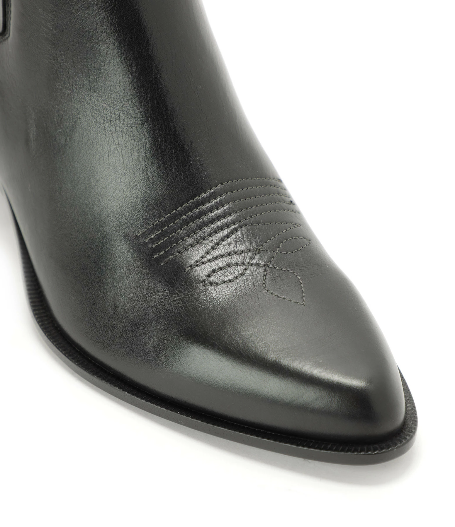 Golden Goose Bottines Sunset Cuir Noir 6 Golden Goose Bottines Sunset Cuir Noir – Image 4