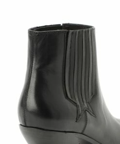 Golden Goose Bottines Sunset Cuir Noir 15 Golden Goose Bottines Sunset Cuir Noir -Golden Goose-boutique golde30545 pck20210203 5