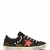 Golden Goose Baskets Superstar Toile Noir Léopard Rouge -Golden Goose-boutique golde33510 pck20210721 1