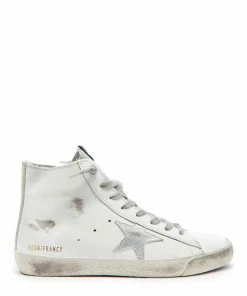Golden Goose Baskets Francy Cuir Blanc