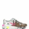 Golden Goose Baskets Running Cuir Léopard Argenté -Golden Goose-boutique golde33536 pck20211025 1