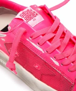 Golden Goose Baskets Stardan Cuir Rose Fluo -Golden Goose-boutique golde33540 pck20210723 4