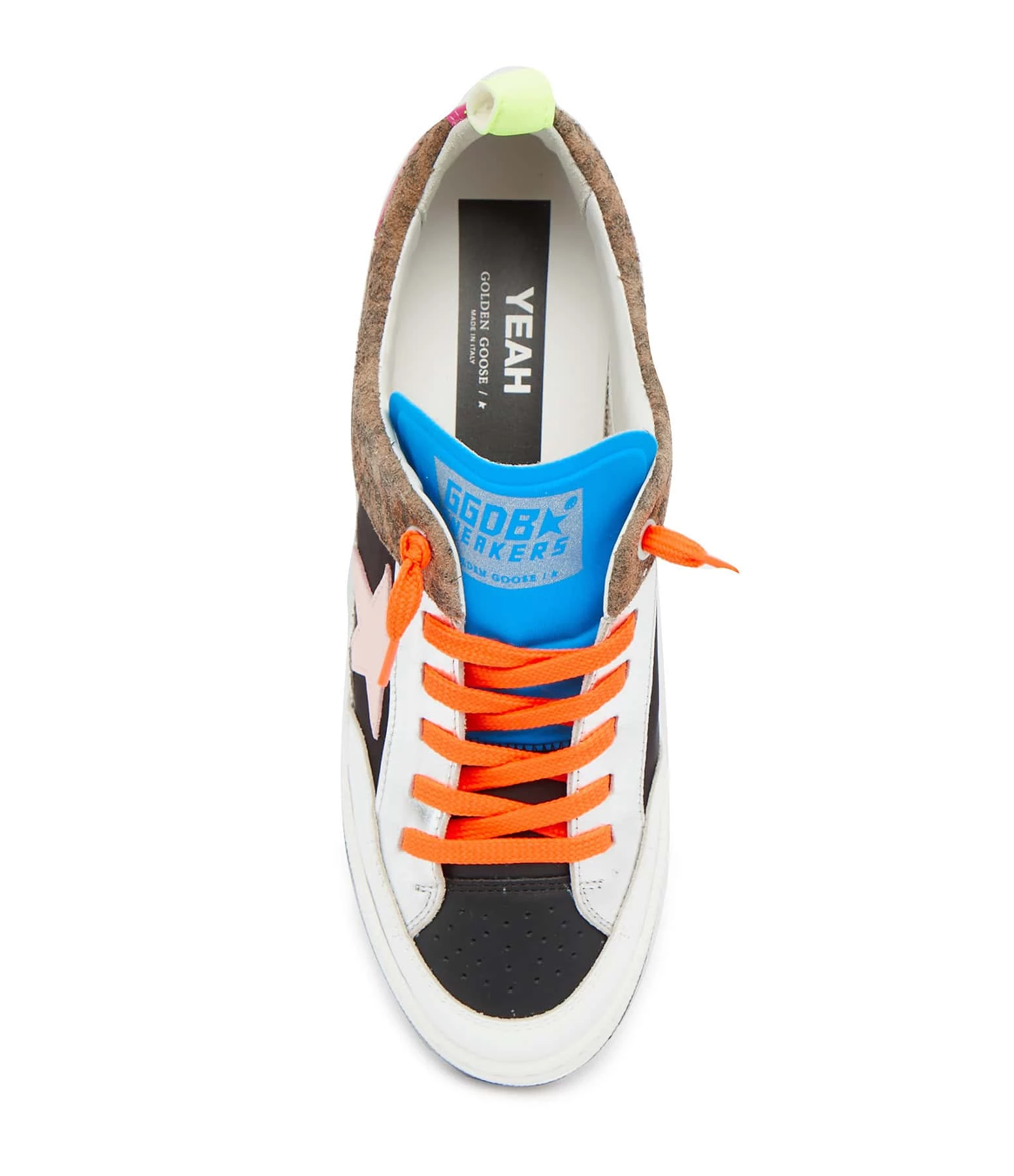 Golden Goose Baskets Yeah Cuir Suédé Léopard Multicolore 4 Golden Goose Baskets Yeah Cuir Suédé Léopard Multicolore – Image 2