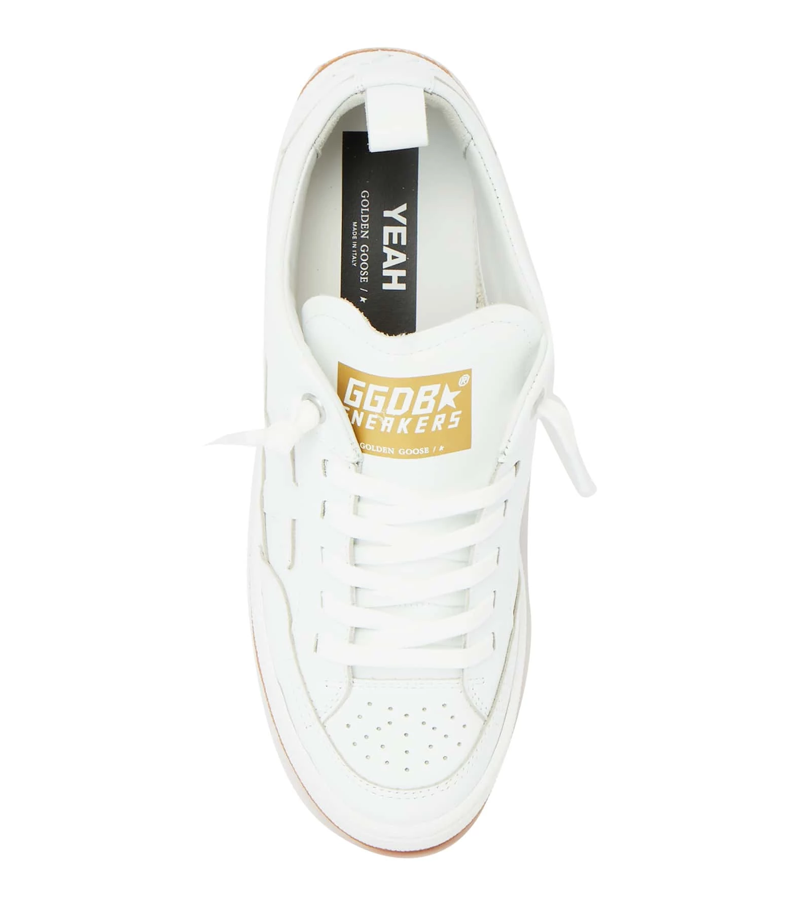 Golden Goose Baskets Yeah Cuir Blanc 5 Golden Goose Baskets Yeah Cuir Blanc – Image 3
