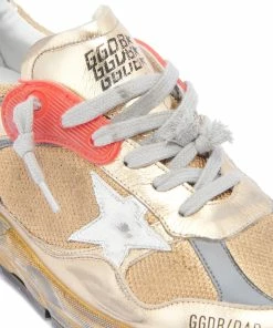 Golden Goose Baskets Running Dad Star Cuir Doré -Golden Goose-boutique golde33543 pck20210708 4