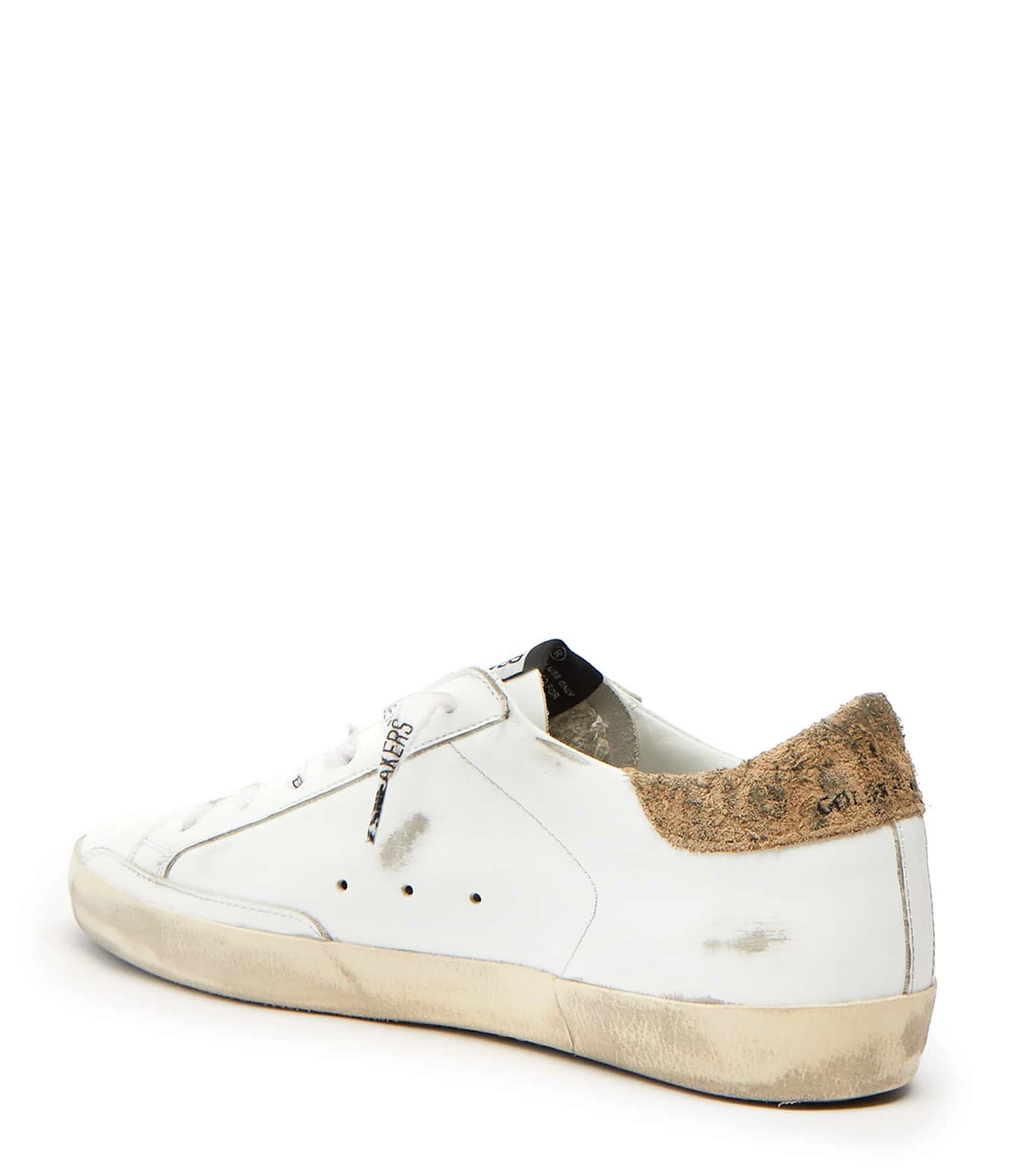 Golden Goose Baskets Superstar Cuir Blanc Glitter Violet 5 Golden Goose Baskets Superstar Cuir Blanc Glitter Violet – Image 3