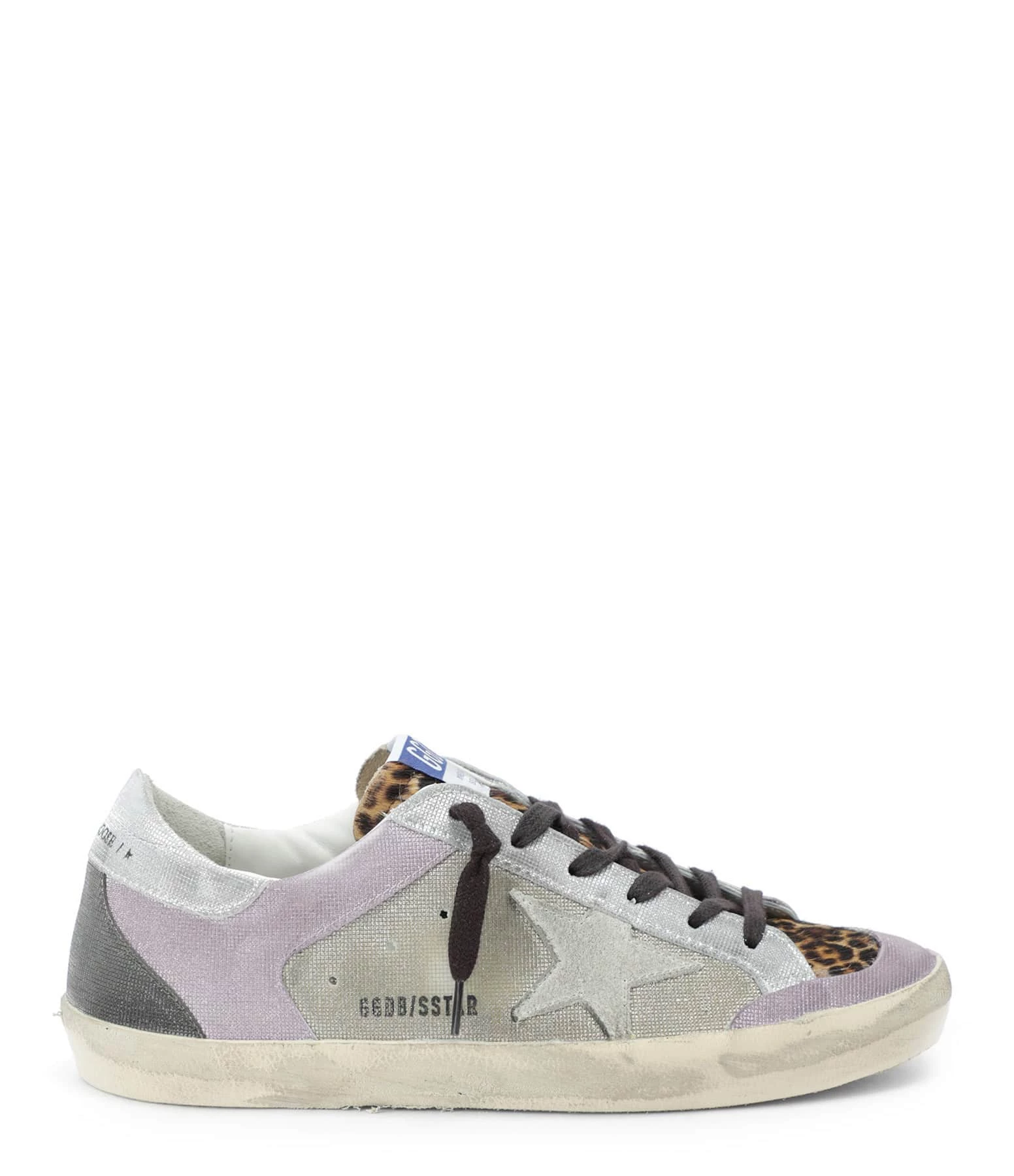 Golden Goose Baskets Superstar Cuir Lila Léopard 3 Golden Goose Baskets Superstar Cuir Lila Léopard