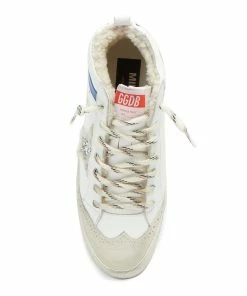Golden Goose Baskets Mid Star Cuir Blanc Glitter 8 Golden Goose Baskets Mid Star Cuir Blanc Glitter -Golden Goose-boutique golde33651 pck20210910 2