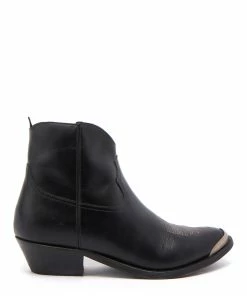 Golden Goose Bottines Young Cuir Noir