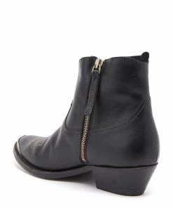 Golden Goose Bottines Young Cuir Noir -Golden Goose-boutique golde33652 pck20210723 3