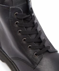 Golden Goose Bottines Ele Cuir Noir 17 Golden Goose Bottines Ele Cuir Noir -Golden Goose-boutique golde33655 pck20210723 4