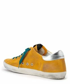 Golden Goose Baskets Homme Superstar Cuir Suédé Orange Blanc -Golden Goose-boutique golde33656 pck20210607 3