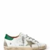 Golden Goose Baskets Homme Superstar Cuir Blanc Vert -Golden Goose-boutique golde33663 pck20210607 1