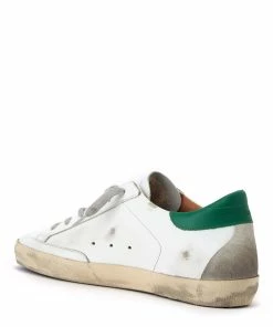 Golden Goose Baskets Homme Superstar Cuir Blanc Vert -Golden Goose-boutique golde33663 pck20210607 3