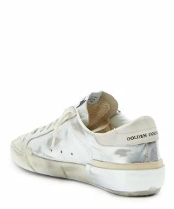 Golden Goose Baskets Homme Superstar Cuir Argenté Blanc -Golden Goose-boutique golde33669 pck20210910 3