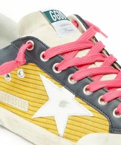 Golden Goose Baskets Homme Superstar Cuir Moutarde Bleu -Golden Goose-boutique golde33670 pck20210902 4