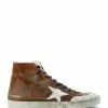 Golden Goose Baskets Homme Francy Cuir Cognac Blanc -Golden Goose-boutique golde33672 pck20210729 1