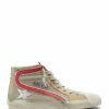 Golden Goose Baskets Homme Slide Cuir Beige Rouge -Golden Goose-boutique golde33674 pck20210528 1
