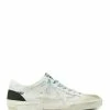 Golden Goose Baskets Homme Superstar Toile Blanc Noir