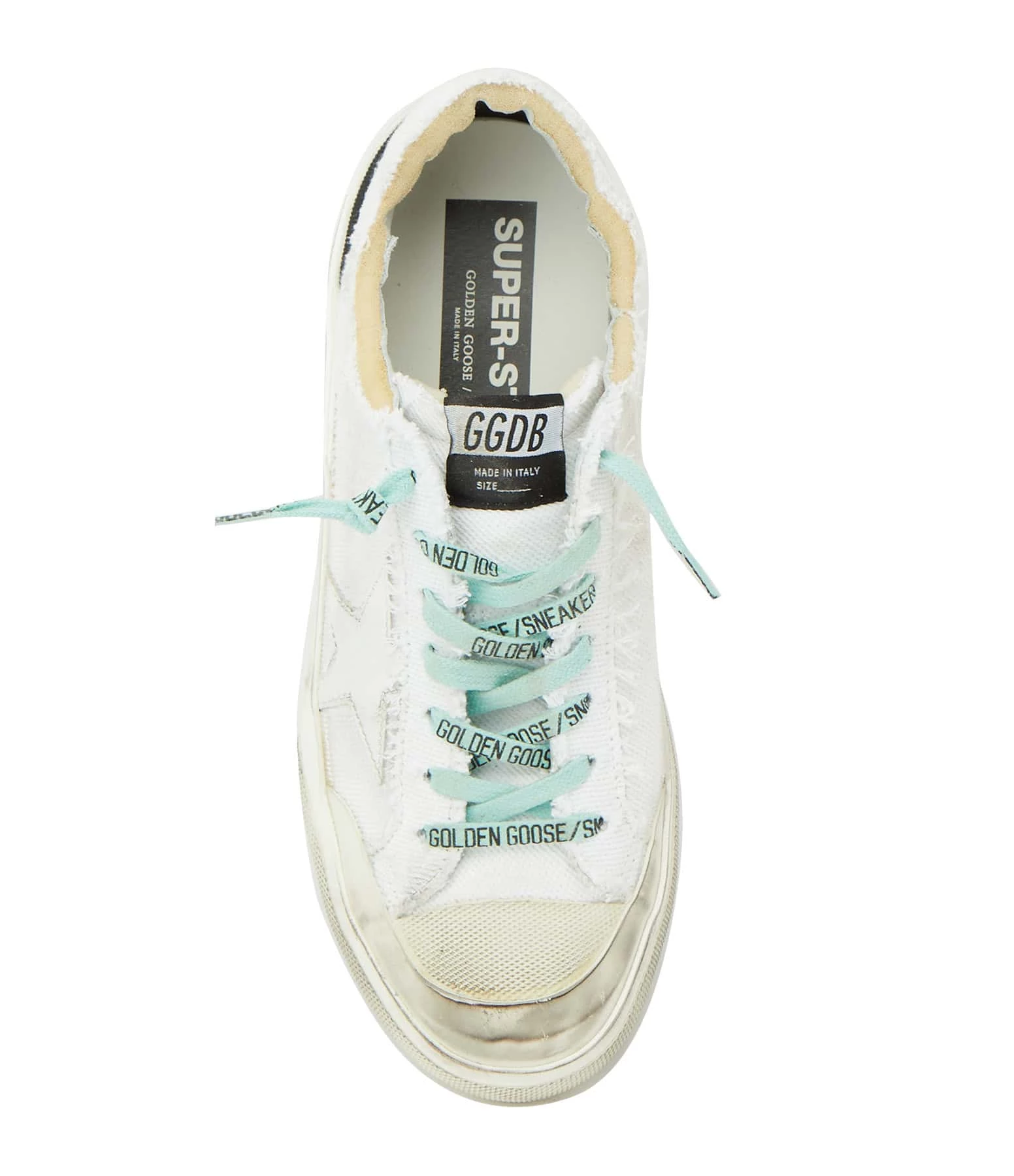 Golden Goose Baskets Homme Superstar Toile Blanc Noir 4 Golden Goose Baskets Homme Superstar Toile Blanc Noir – Image 2