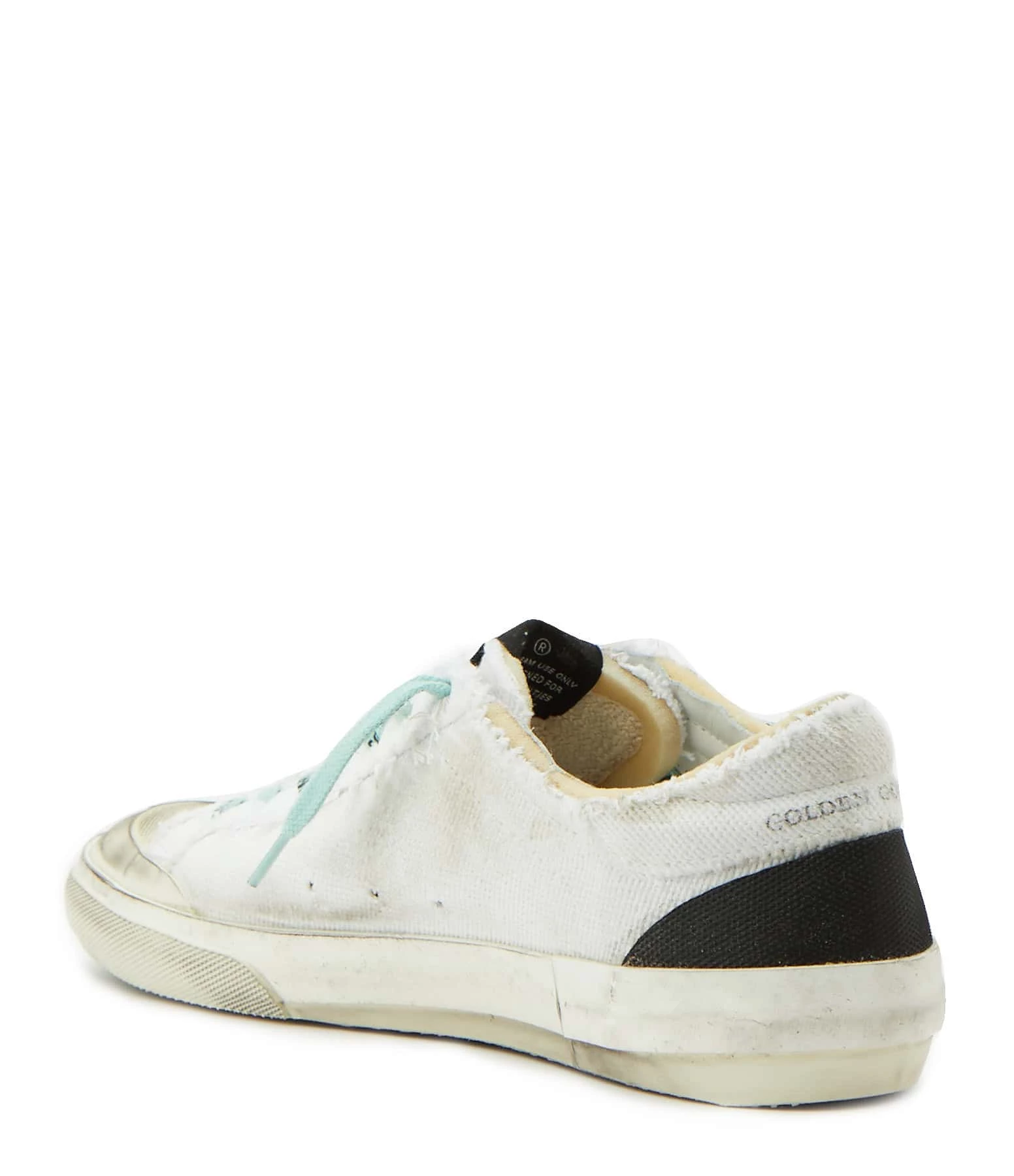 Golden Goose Baskets Homme Superstar Toile Blanc Noir 5 Golden Goose Baskets Homme Superstar Toile Blanc Noir – Image 3