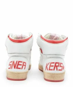 Golden Goose Baskets Sky Star Sérigraphie Cuir Blanc Rouge 13 Golden Goose Baskets Sky Star Sérigraphie Cuir Blanc Rouge -Golden Goose-boutique golde33695 pck20210723 5 1