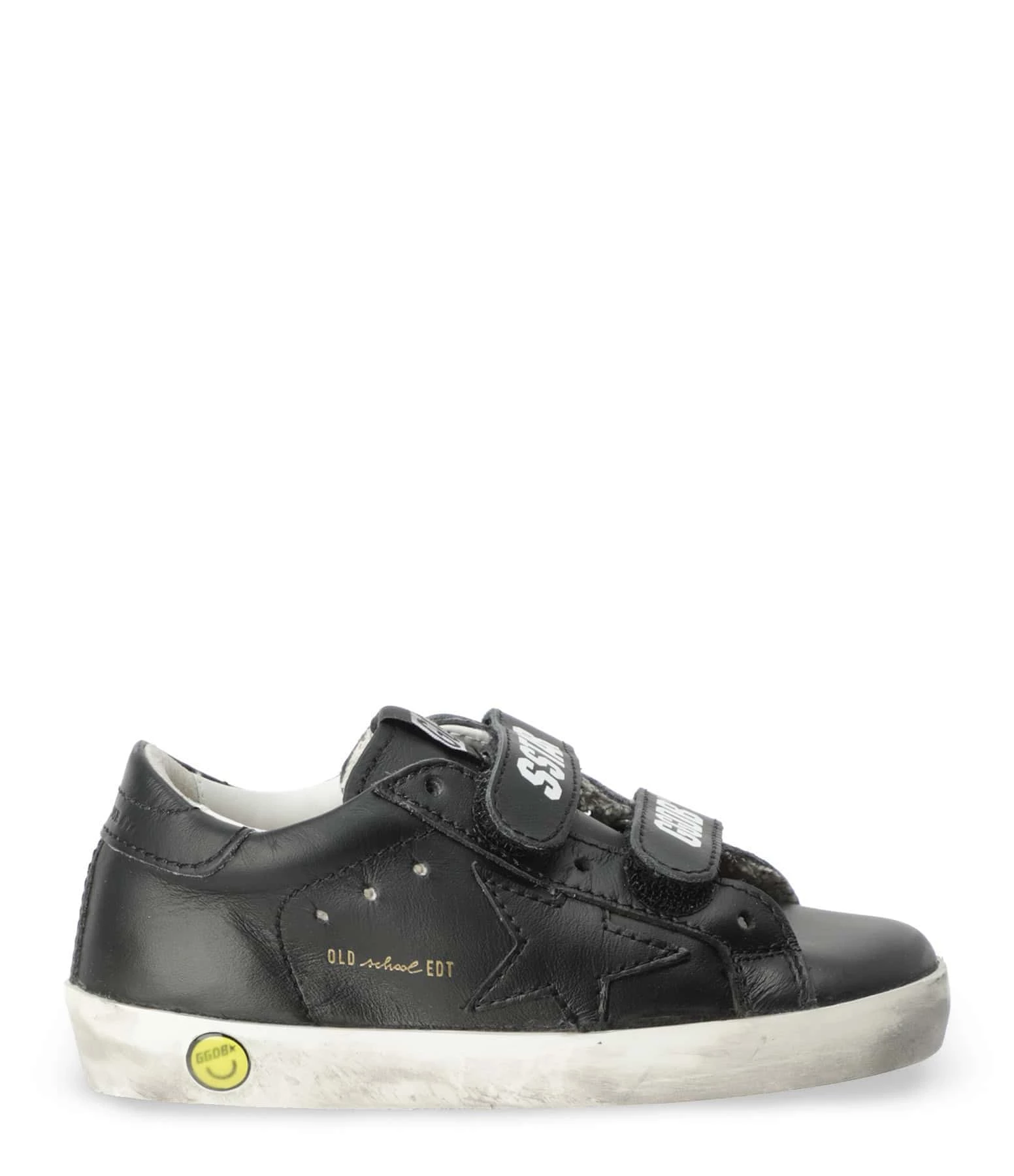 Golden Goose Baskets Enfant Old School Cuir Noir 3 Golden Goose Baskets Enfant Old School Cuir Noir
