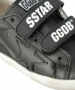 Golden Goose Baskets Enfant Old School Cuir Noir 9 Golden Goose Baskets Enfant Old School Cuir Noir -Golden Goose-boutique golde37737 pck20211224 4 1