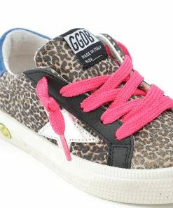 Golden Goose Baskets Bébé May Cuir Suédé Léopard Rose 9 Golden Goose Baskets Bébé May Cuir Suédé Léopard Rose -Golden Goose-boutique golde37742 pck20220321 4
